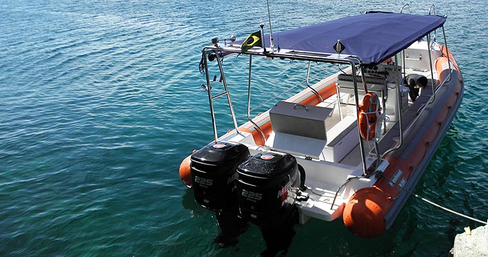 Flexboat para Araçatiba, Ilha Grande.